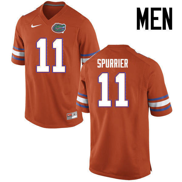 Men Florida Gators #11 Steve Spurrier College Football Jerseys Sale-Orange